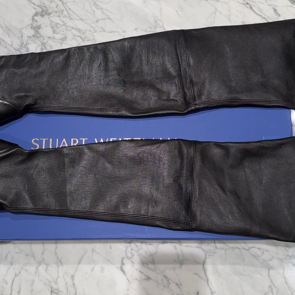 Stuart Weitzman Over the Knee leather boots - Picture 8 of 13